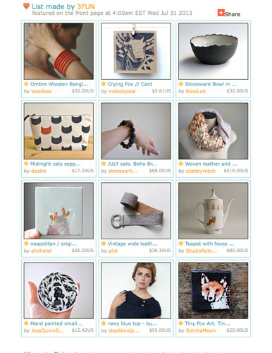 Etsy landing-page