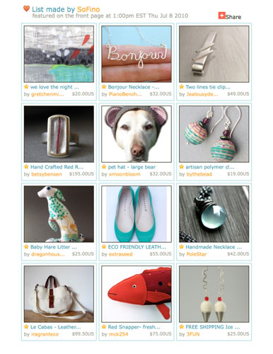 Etsy landing-page