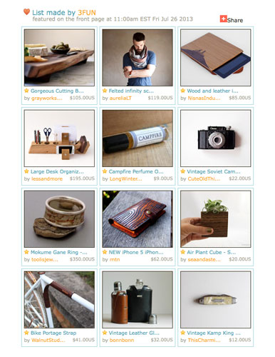 Etsy landing-page