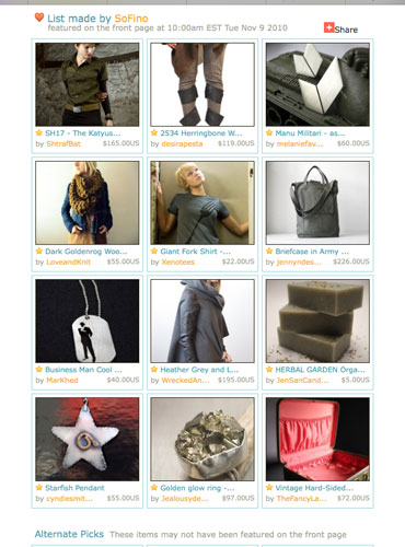 Etsy landing-page