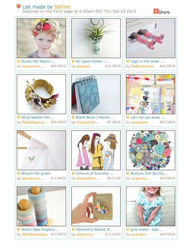 Etsy landing-page