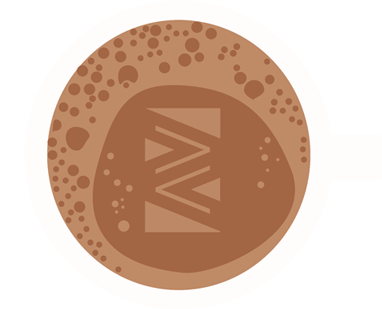 logo in cup of coffee